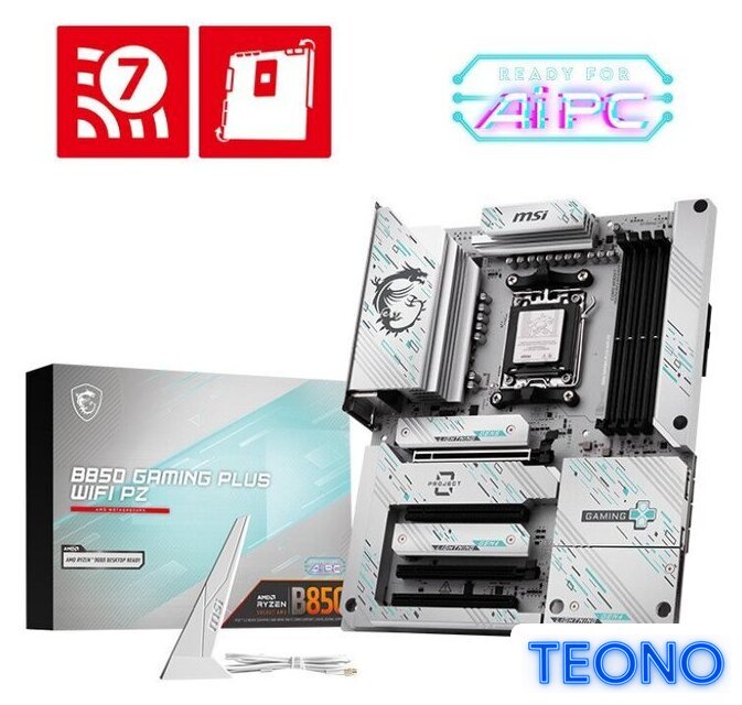 Материнская плата MSI B850 Gaming Plus WiFi PZ - Изображение №5 — Интернет-магазин Teono.by