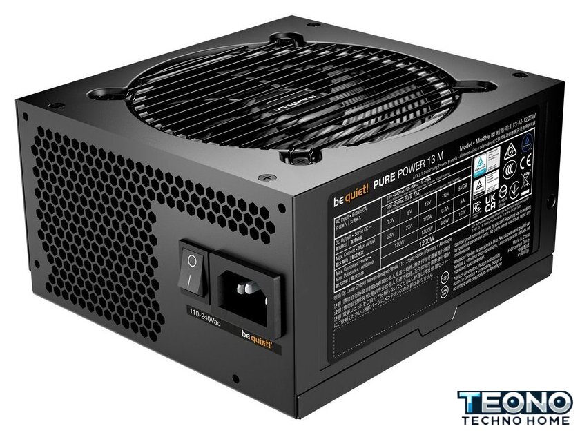 Блок питания be quiet! Pure Power 13 M 1200W BP029 - Изображение №3 — Интернет-магазин Teono.by