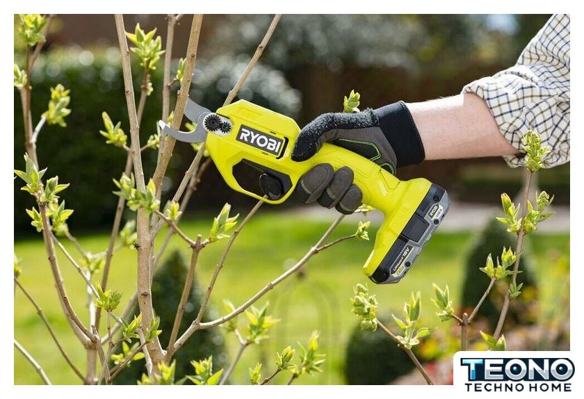 Секатор Ryobi RY18SCA-0 5133005024 (без АКБ) - Изображение №5 — Интернет-магазин Teono.by