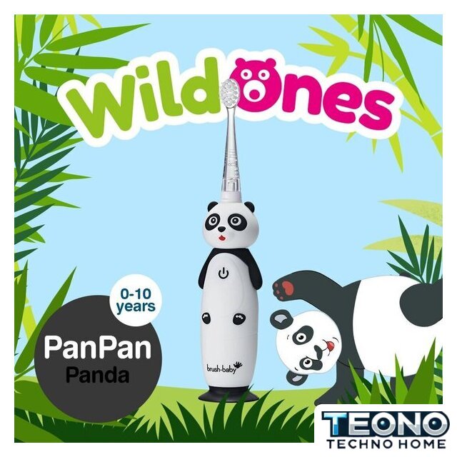 Электрическая зубная щетка Brush-Baby WildOnes Panda - Изображение №4 — Интернет-магазин Teono.by
