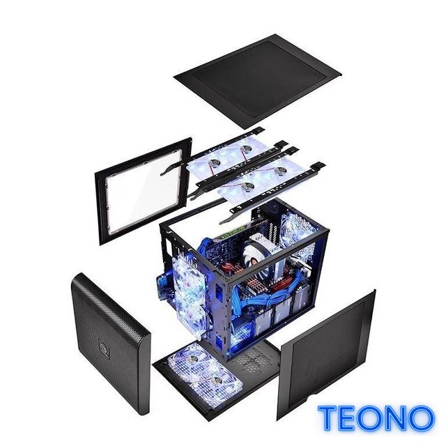 Корпус Thermaltake Core V21 [CA-1D5-00S1WN-00] - Изображение №8 — Интернет-магазин Teono.by