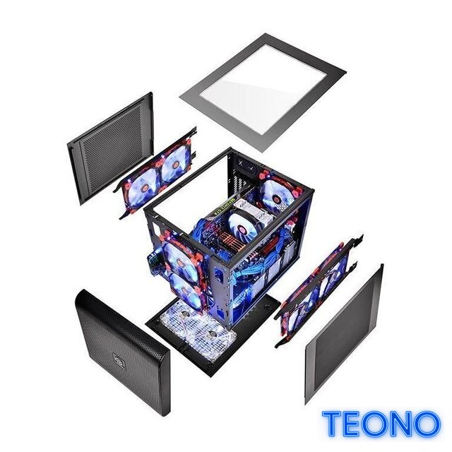 Корпус Thermaltake Core V21 [CA-1D5-00S1WN-00] - Изображение №16 — Интернет-магазин Teono.by