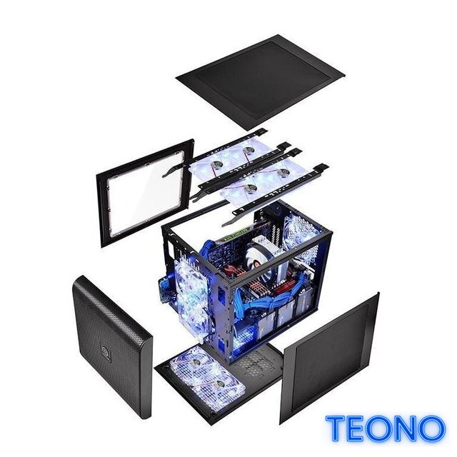 Корпус Thermaltake Core V21 [CA-1D5-00S1WN-00] - Изображение №6 — Интернет-магазин Teono.by