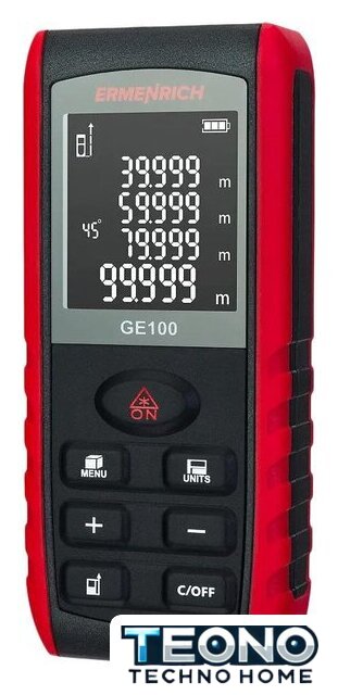 Лазерный дальномер Ermenrich Reel Pro GE100 83074 - Изображение №1 — Интернет-магазин Teono.by