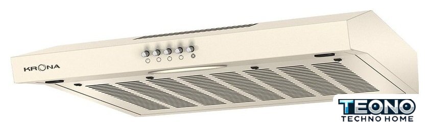 Кухонная вытяжка Krona Ermina 600 PB (слоновая кость) - Изображение №1 — Интернет-магазин Teono.by