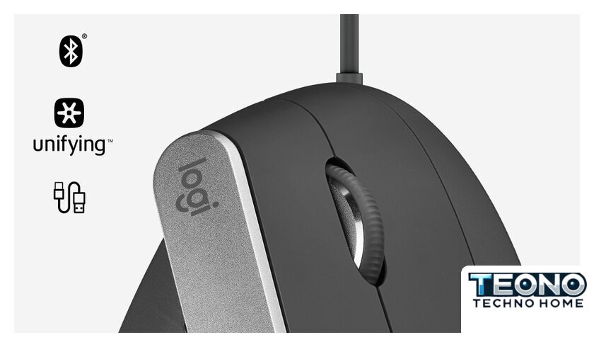 Вертикальная мышь Logitech MX Vertical - Изображение №7 — Интернет-магазин Teono.by