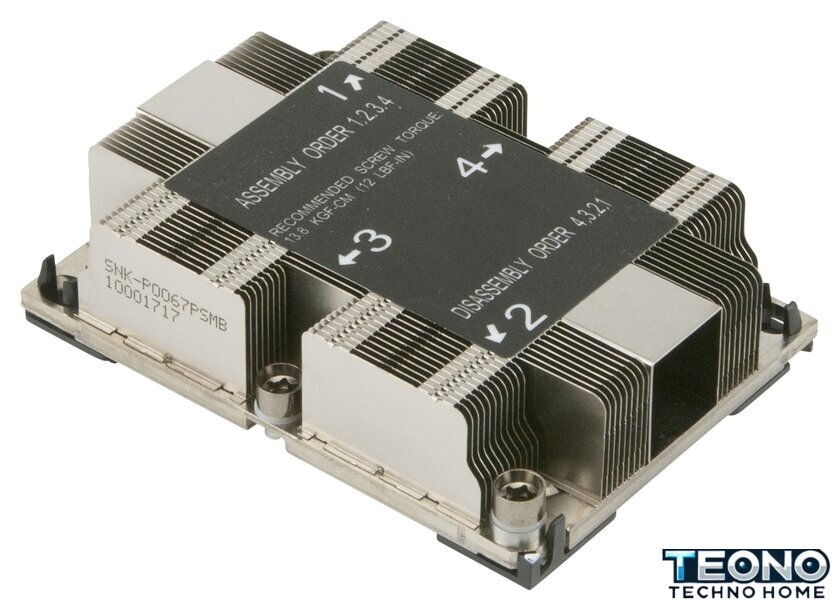 Кулер для процессора Supermicro SNK-P0067PSMB - Изображение №1 — Интернет-магазин Teono.by