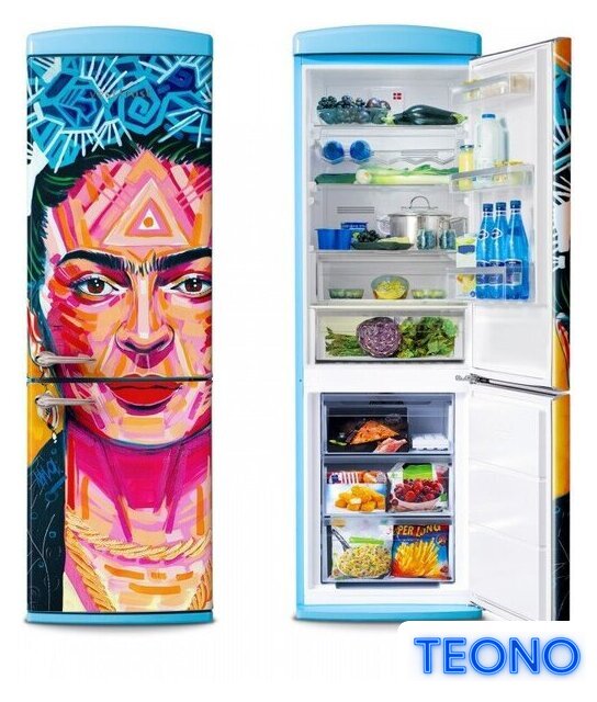 Холодильник Vestfrost VR-FB373-2E1BU Art Collection - Изображение №1 — Интернет-магазин Teono.by