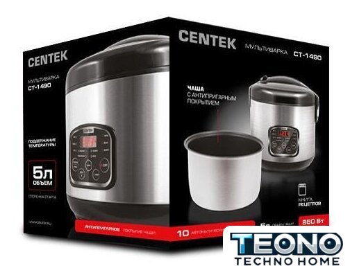 Мультиварка CENTEK CT-1490 - Изображение №5 — Интернет-магазин Teono.by
