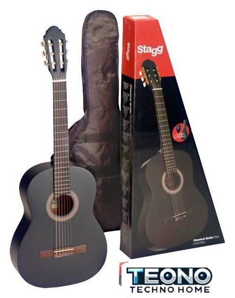 Акустическая гитара Stagg C440 M BLK Pack - Изображение №1 — Интернет-магазин Teono.by