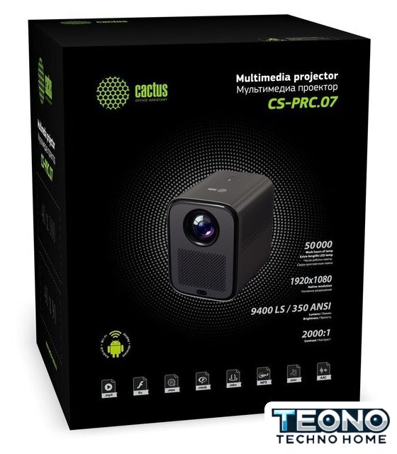 Проектор CACTUS CS-PRC.07WT.WUXGA-A - Изображение №9 — Интернет-магазин Teono.by