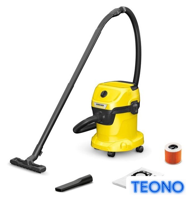 Пылесос Karcher WD 3 V-15/6/20 1.628-122.0 - Изображение №1 — Интернет-магазин Teono.by