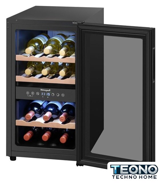 Винный шкаф Weissgauff WWC-16 DualZone Compressor - Изображение №22 — Интернет-магазин Teono.by