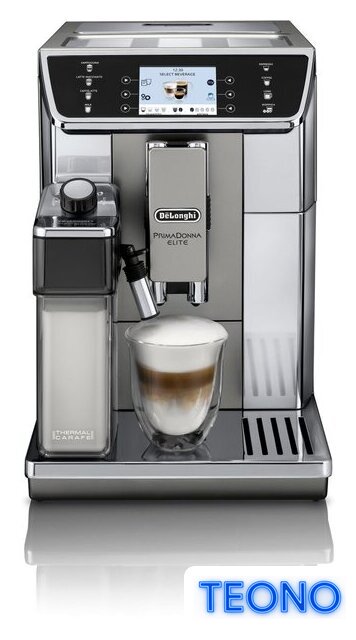 Кофемашина DeLonghi PrimaDonna Elite ECAM 650.55.MS - Изображение №1 — Интернет-магазин Teono.by