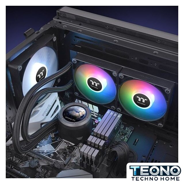 Система жидкостного охлаждения для процессора Thermaltake TH240 V2 Ultra ARGB CL-W383-PL12SW-A - Изображение №6 — Интернет-магазин Teono.by