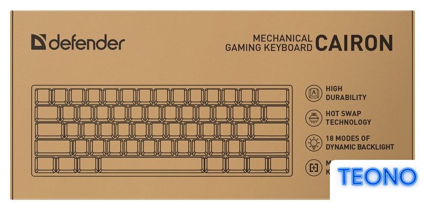 Клавиатура Defender Cairon GK-081 - Изображение №6 — Интернет-магазин Teono.by