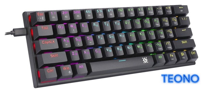 Клавиатура Defender Cairon GK-081 - Изображение №2 — Интернет-магазин Teono.by