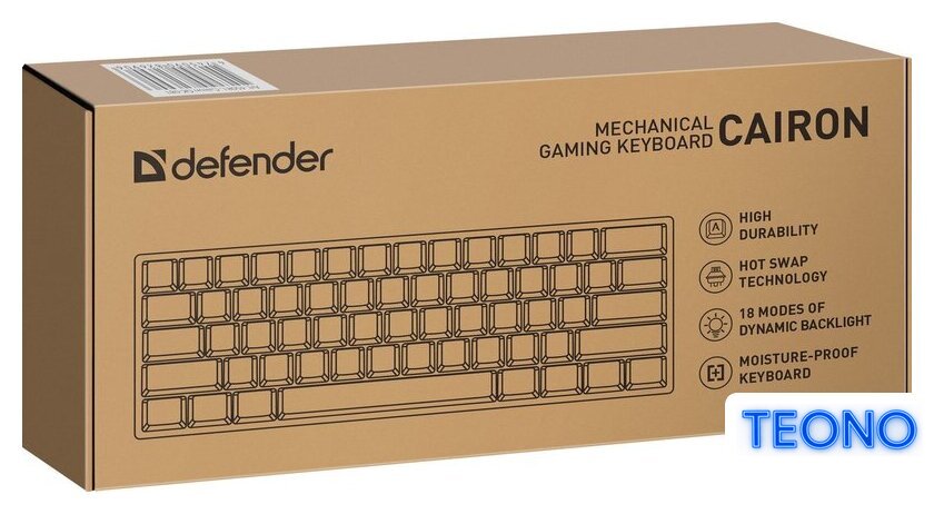 Клавиатура Defender Cairon GK-081 - Изображение №5 — Интернет-магазин Teono.by