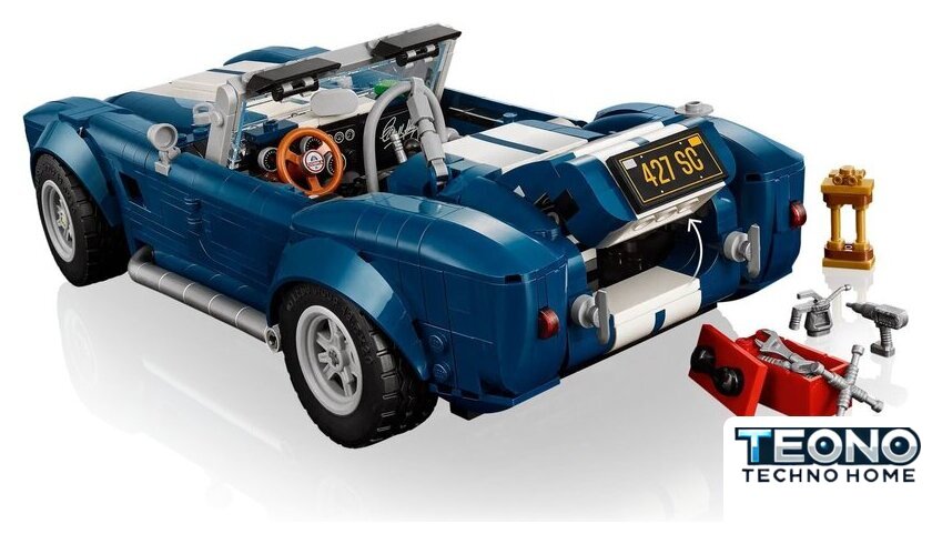 Конструктор LEGO Icons 10357 Shelby Cobra 427 S/C - Изображение №7 — Интернет-магазин Teono.by