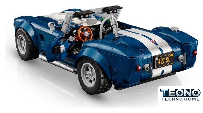 Конструктор LEGO Icons 10357 Shelby Cobra 427 S/C - Изображение №3 — Интернет-магазин Teono.by