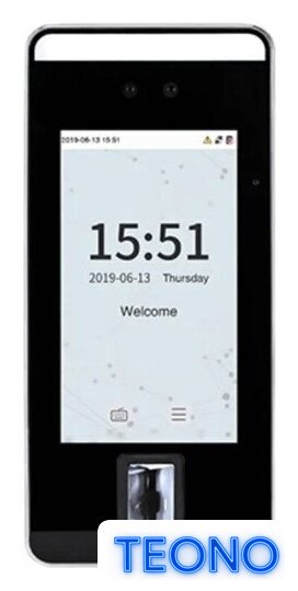 Биометрический терминал ZKTeco SpeedFace-V5L-RFID Standard - Изображение №1 — Интернет-магазин Teono.by