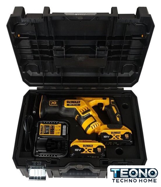 Сабельная пила DeWalt DCS369P2 (с 2-мя АКБ, кейс) - Изображение №11 — Интернет-магазин Teono.by