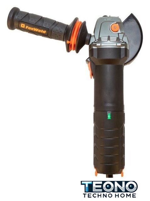 Угловая шлифмашина FoxWeld AG 125/ 1600 ХE - Изображение №5 — Интернет-магазин Teono.by