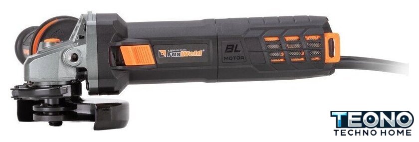 Угловая шлифмашина FoxWeld AG 125/ 1600 ХE - Изображение №2 — Интернет-магазин Teono.by