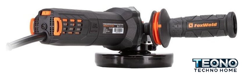 Угловая шлифмашина FoxWeld AG 125/ 1600 ХE - Изображение №3 — Интернет-магазин Teono.by