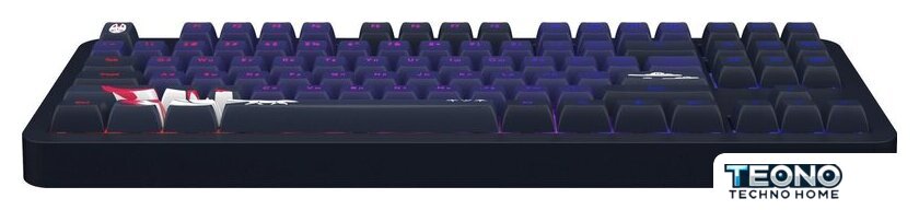 Клавиатура Red Square Alumix TKL Classic Kitsune (черный, g3ms Aquamarine) - Изображение №3 — Интернет-магазин Teono.by
