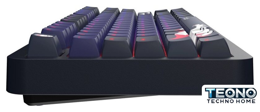 Клавиатура Red Square Alumix TKL Classic Kitsune (черный, g3ms Aquamarine) - Изображение №6 — Интернет-магазин Teono.by