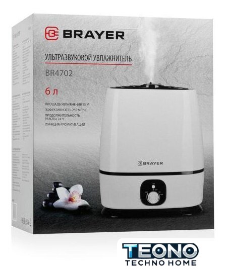 Увлажнитель воздуха Brayer BR4702 - Изображение №2 — Интернет-магазин Teono.by