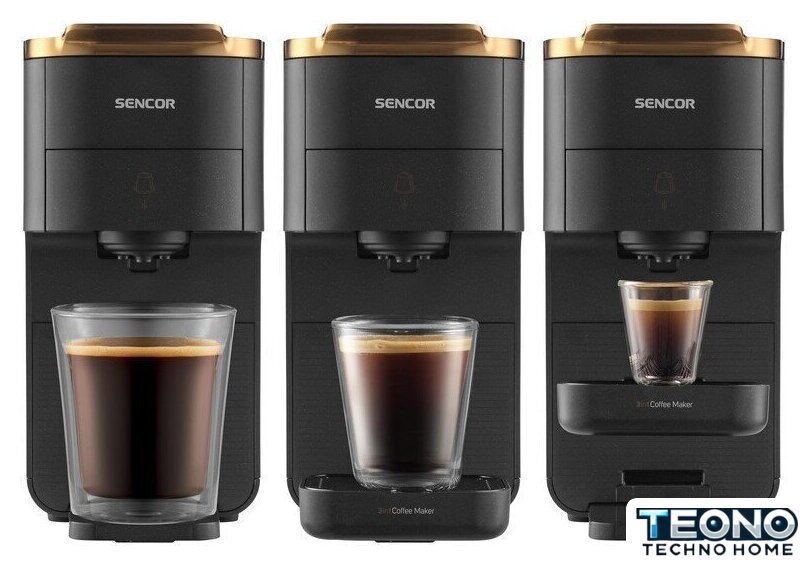 Капсульная кофеварка Sencor SCC 1000BK - Изображение №5 — Интернет-магазин Teono.by