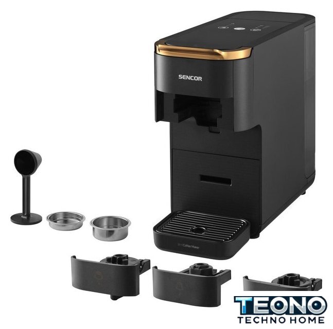 Капсульная кофеварка Sencor SCC 1000BK - Изображение №1 — Интернет-магазин Teono.by