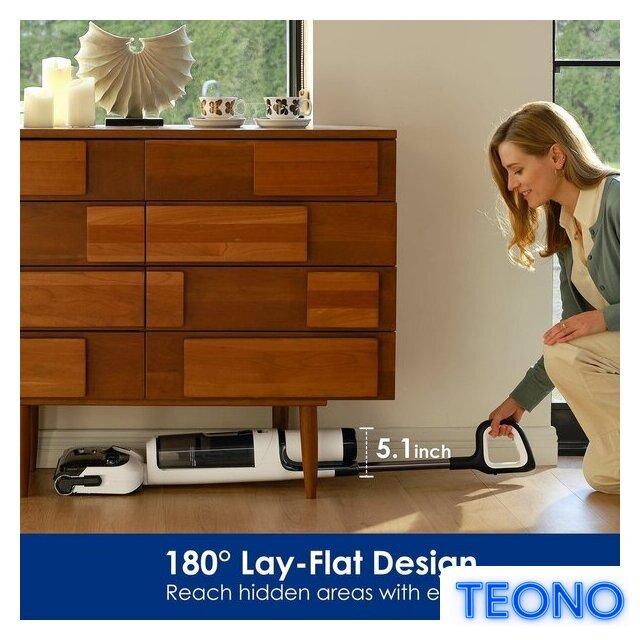 Вертикальный моющий пылесос Tineco Floor One Stretch S6 - Изображение №2 — Интернет-магазин Teono.by