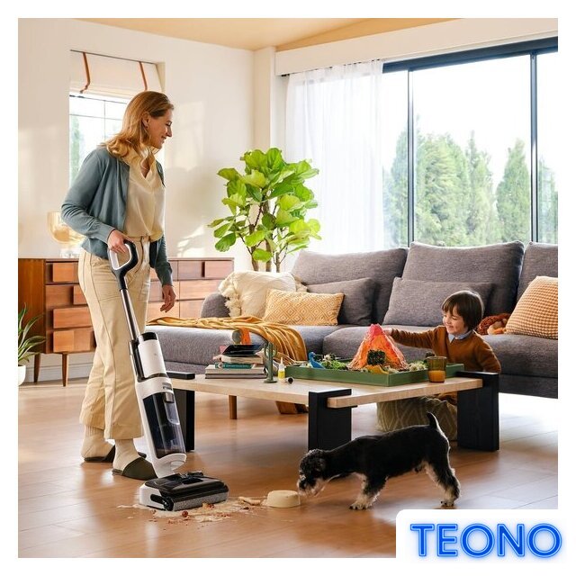 Вертикальный моющий пылесос Tineco Floor One Stretch S6 - Изображение №12 — Интернет-магазин Teono.by