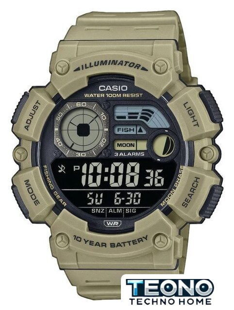 Наручные часы Casio WS-1500H-5B - Изображение №1 — Интернет-магазин Teono.by