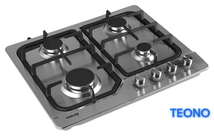 Варочная панель YOUQ YQHG 60400XC02 IX - Изображение №3 — Интернет-магазин Teono.by