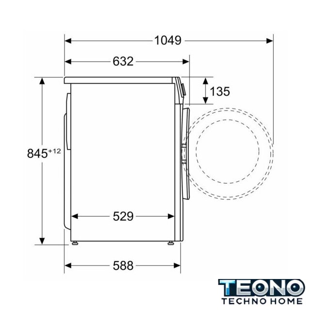 Стиральная машина Bosch Serie 6 WGG254Z1PL - Изображение №9 — Интернет-магазин Teono.by