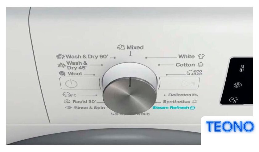 Стирально-сушильная машина Whirlpool FFWDB 964489 SV EE - Изображение №7 — Интернет-магазин Teono.by