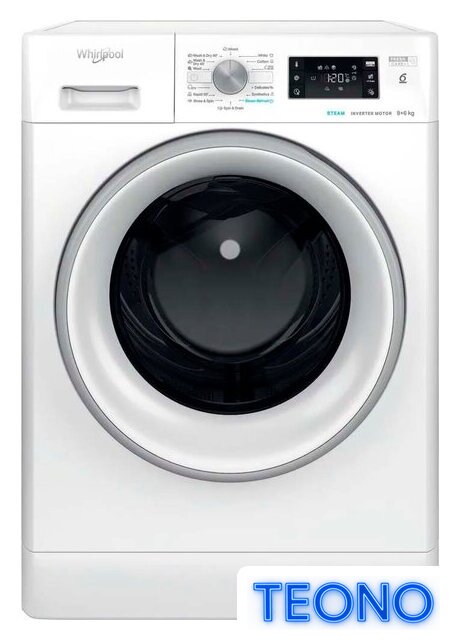 Стирально-сушильная машина Whirlpool FFWDB 964489 SV EE - Изображение №2 — Интернет-магазин Teono.by