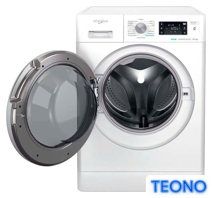Стирально-сушильная машина Whirlpool FFWDB 964489 SV EE - Изображение №3 — Интернет-магазин Teono.by