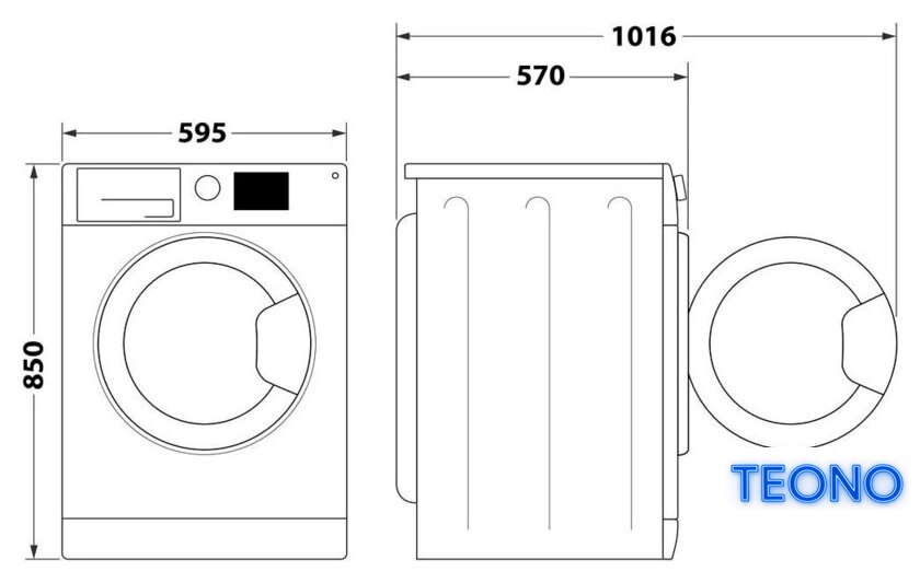 Стирально-сушильная машина Whirlpool FFWDB 964489 SV EE - Изображение №10 — Интернет-магазин Teono.by