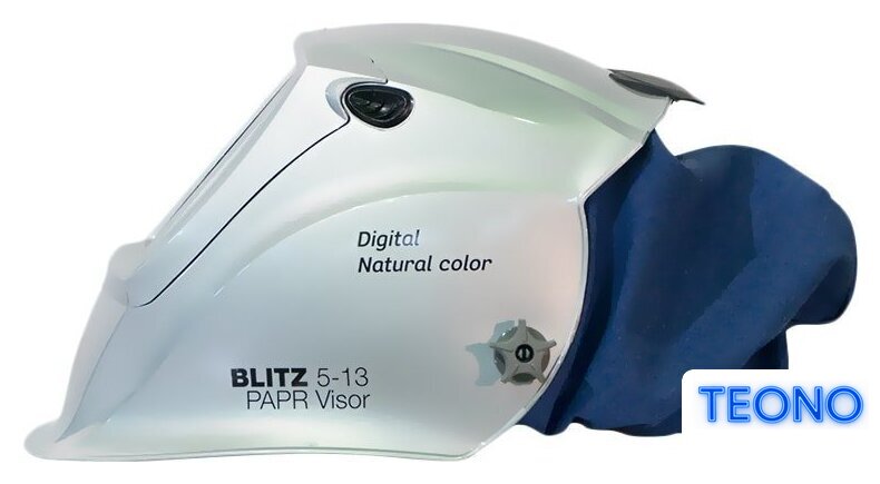 Сварочная маска Fubag Blitz 5-13 PAPR III Visor Digital Natural Color - Изображение №4 — Интернет-магазин Teono.by