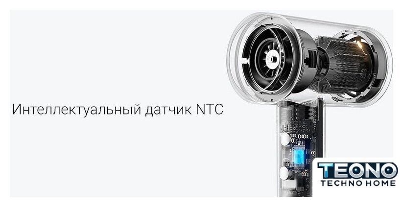 Фен Xiaomi High-speed Ionic Hair Dryer GSHGL01LX (европейская версия, белый) - Изображение №11 — Интернет-магазин Teono.by