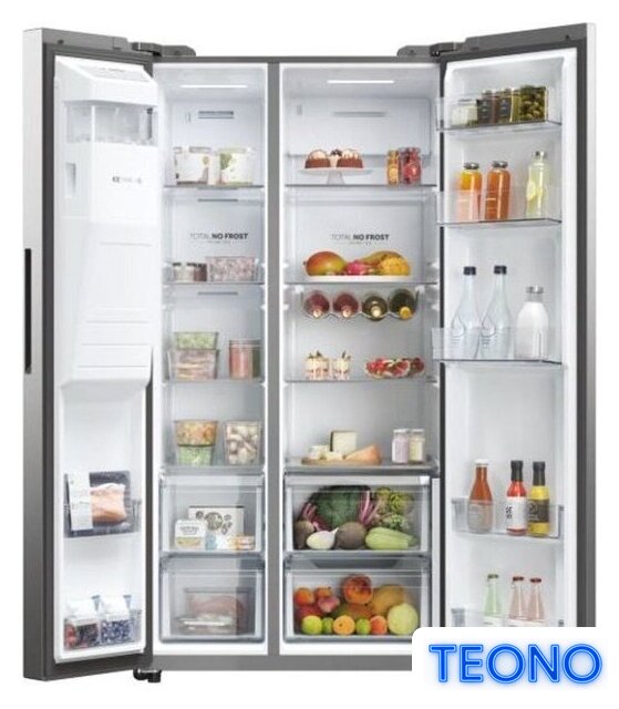 Холодильник side by side Haier HSW59F18EIMM - Изображение №4 — Интернет-магазин Teono.by