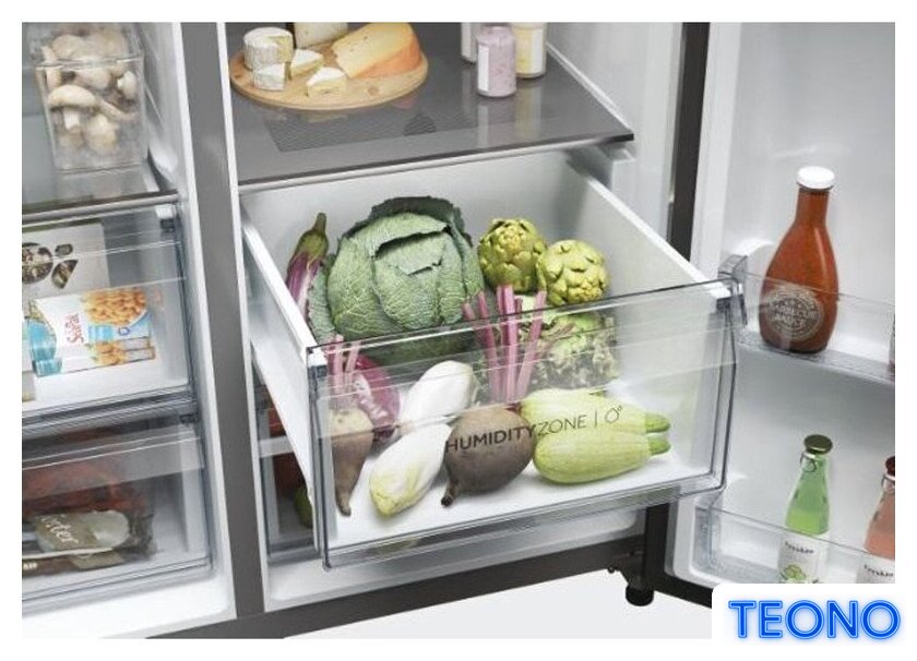 Холодильник side by side Haier HSW59F18EIMM - Изображение №10 — Интернет-магазин Teono.by