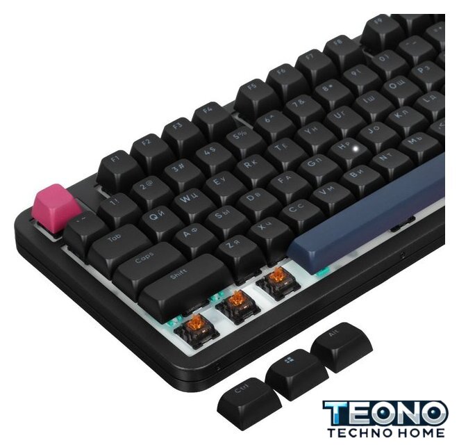 Клавиатура Red Square Alumix TKL Simple (черный, g3ms Amber) - Изображение №6 — Интернет-магазин Teono.by