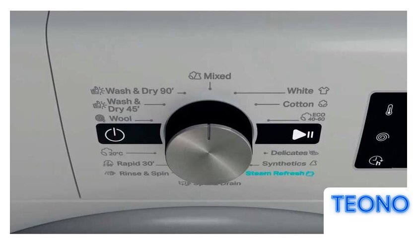Стирально-сушильная машина Whirlpool FFWDB 964489 SBSV EE - Изображение №7 — Интернет-магазин Teono.by