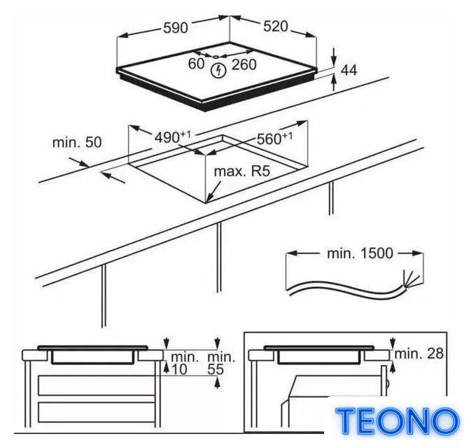 Варочная панель Electrolux EIS62453 - Изображение №4 — Интернет-магазин Teono.by